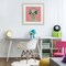 Stupell Industries Jammin' Pup on Pink Framed Print Under Glass, design by Lorenzo Collective